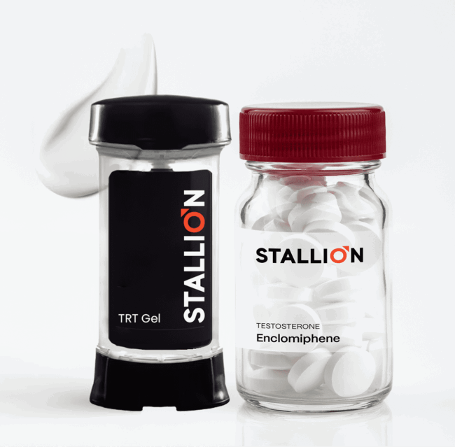 TRT Gel + <span class="text-accent">Enclomiphene</span> Protocol