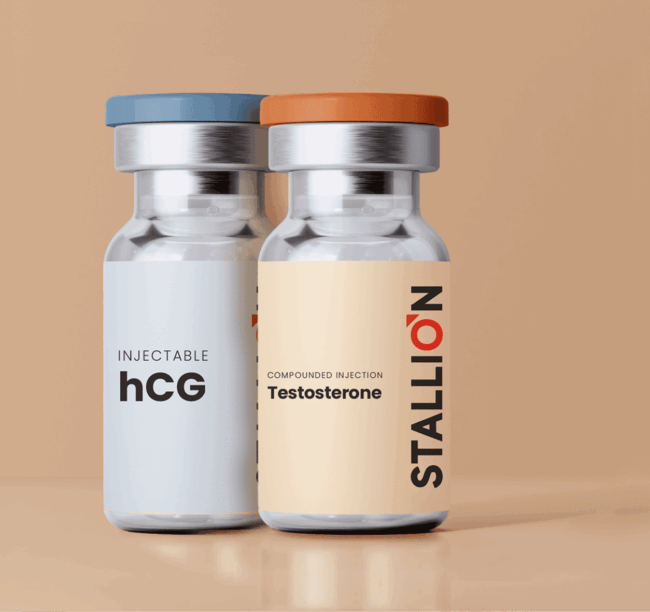 Injectable TRT + <span class="text-accent">hCG</span>